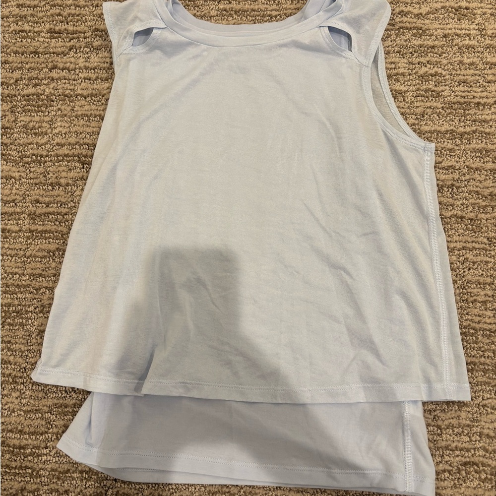 ATHLETA Girl Light Blue Tank Top Size L (12)